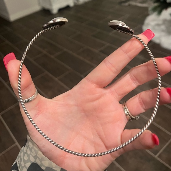 RESERVED - TRADE - Hannah Maed Levy Love Stoned Moonstone Choker🦄 - Picture 8 of 9